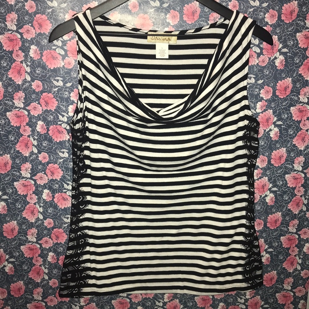 Striped tank top